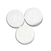 50 шт./компл. компрессионная для лица бумажная маска натуральный хлопок Одноразовые Уход за кожей лица Обертывающие маски горячей МДФ