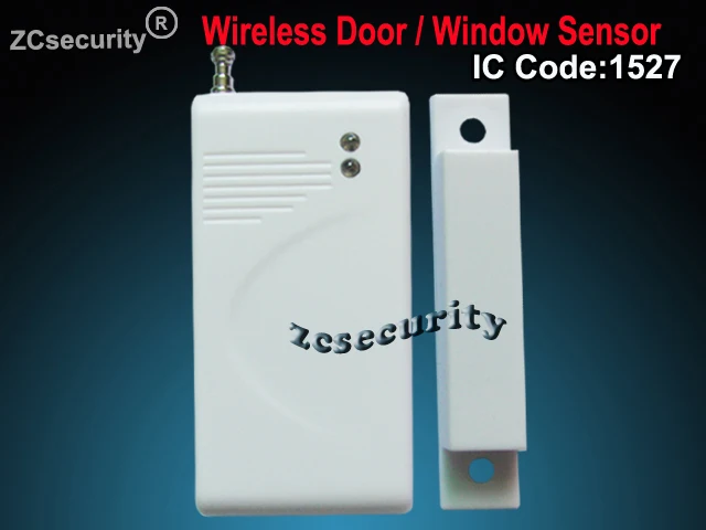 30 pcs 1527 ic code 315MHz/433MHz Home Wireless Door Window Sensor Detector for GSM Alarm Security System |
