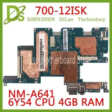 KEFU NM-A641 For Lenovo MIIX 700-12ISK 700-12 Laptop Motherboard CMX40 NM-A641 With 6Y54 4GB RAM mainboard 100% Tested KEFU NM-A641 For Lenovo MIIX 700-12ISK 700-12 Laptop Motherboard CMX40 NM-A641 With 6Y54 4GB RAM mainboard 100% Tested