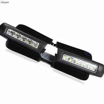 

CSCSNL 1set for Toyota Prado 120 LC120 GRJ120 2003~2009 LED DRL Daytime Running Lights Daylight foglamp cover car Styling