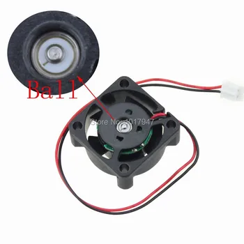 

10 Pieces LOT Gdstime DC 12V 2Pin 2510 20mm 25x25x10mm Ball Bearing Machine Cooling Cooler Heatsink Fan