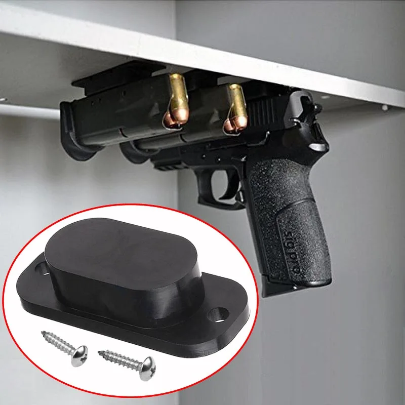 Soporte magnético oculto para pistola, accesorios de caza, para debajo