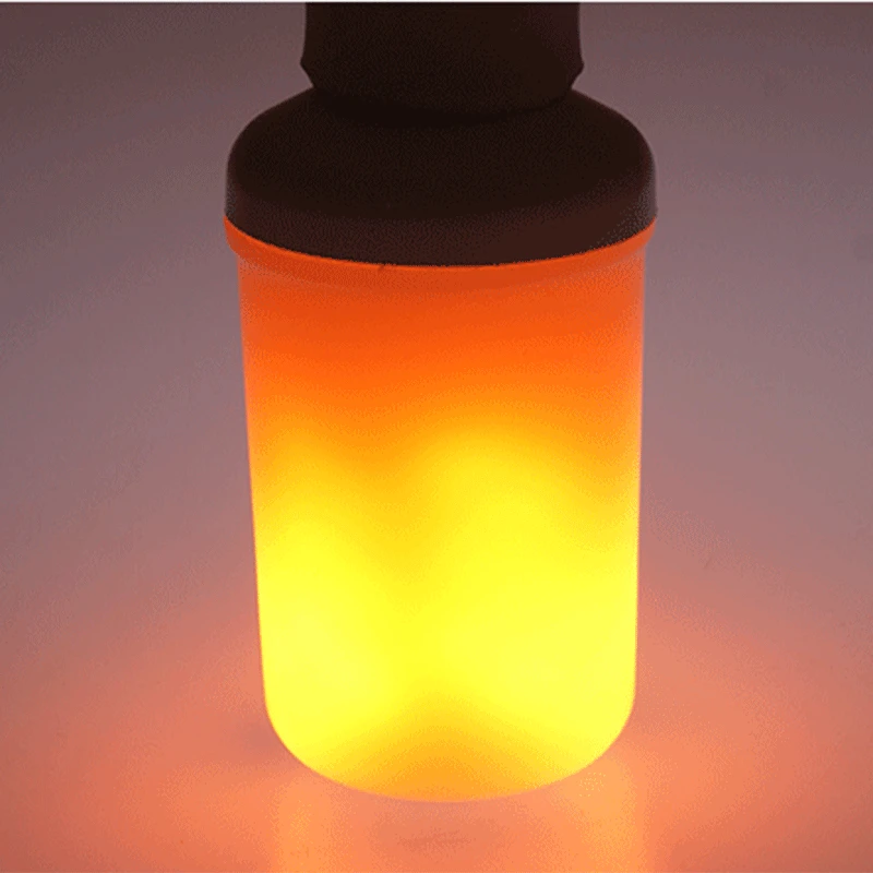 3 Modes Flame Lamp With Gravity Sensor E27 AC 85V-265V LED Creative Flame Effect Fire Light Flickering Emulation Decor Lamp (9)