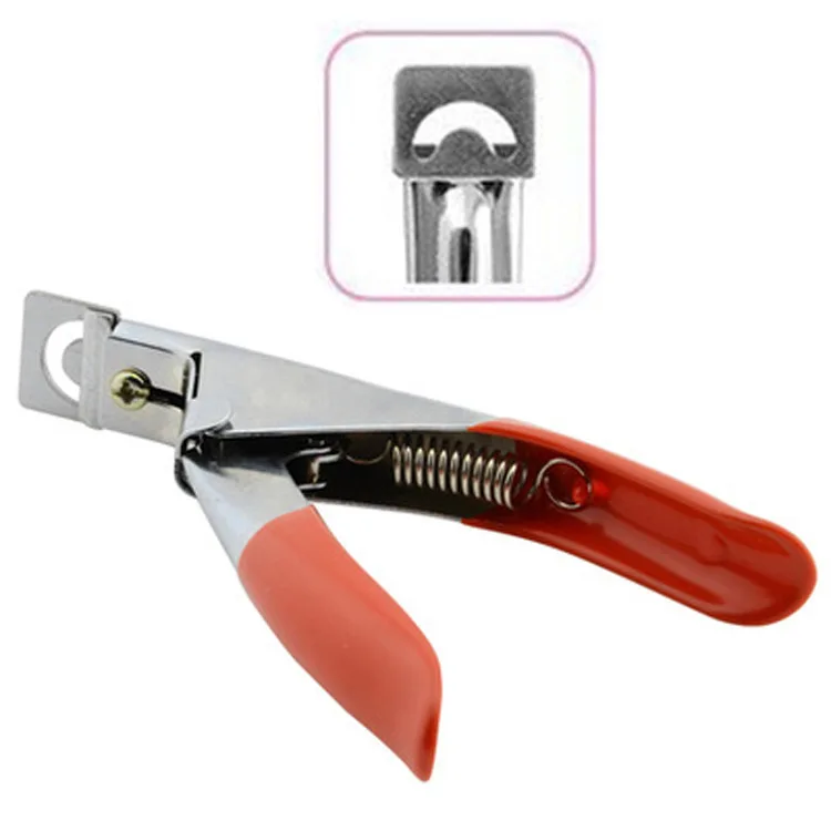 12.5cm Art Edge Cutter Nail Clipper Pedicure artificial Gel UV Acrylic Tip Manicure Tool Fake Trimmer Scissor
