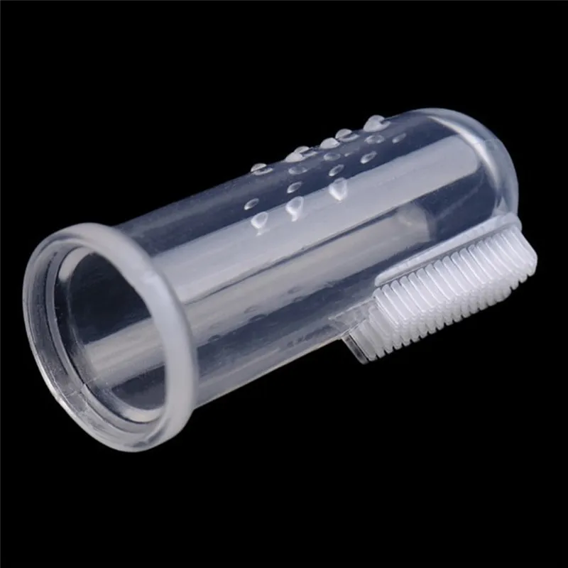 

Dropshipping Pets supplies dog toys ultra soft finger brush Dog toothbrush bad breath dental care tartar Pet Dog cat cleaning
