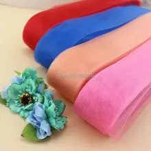 1,6 ''/4 см Крин плетеная лента аксессуары для волос, вуалетки ремесло, 100 ярдов/партия