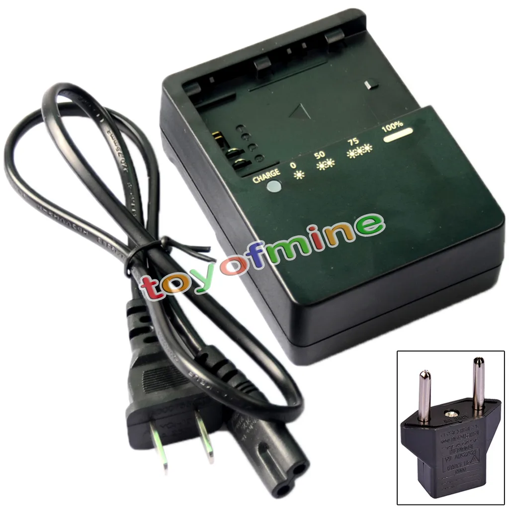 EU plug Camera Battery Charger LC E6E For Canon LP E6 Batterybattery chargercamera battery