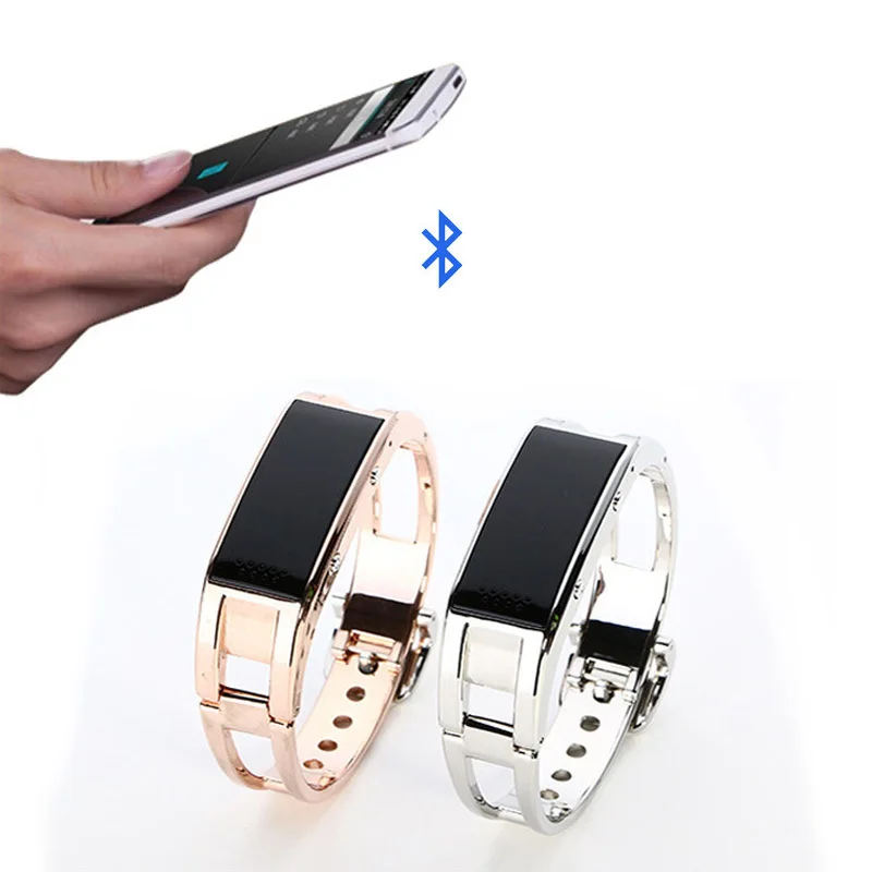 

1pc new brand women men smart watches clocks Smart wristband Bracelet Reloj clocks Bluetooth fitness tracker LED display H4