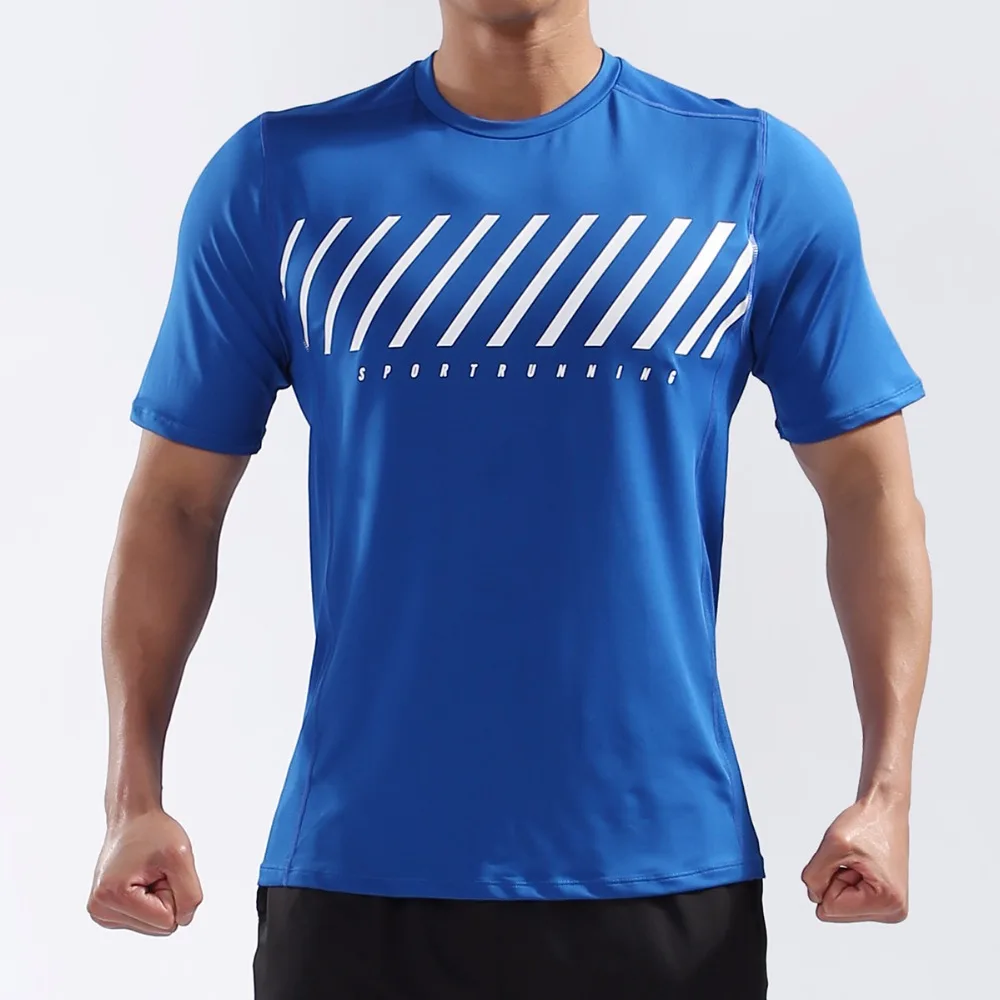 Buy Man Sport Fitness Shirt T shirt Running Breathable