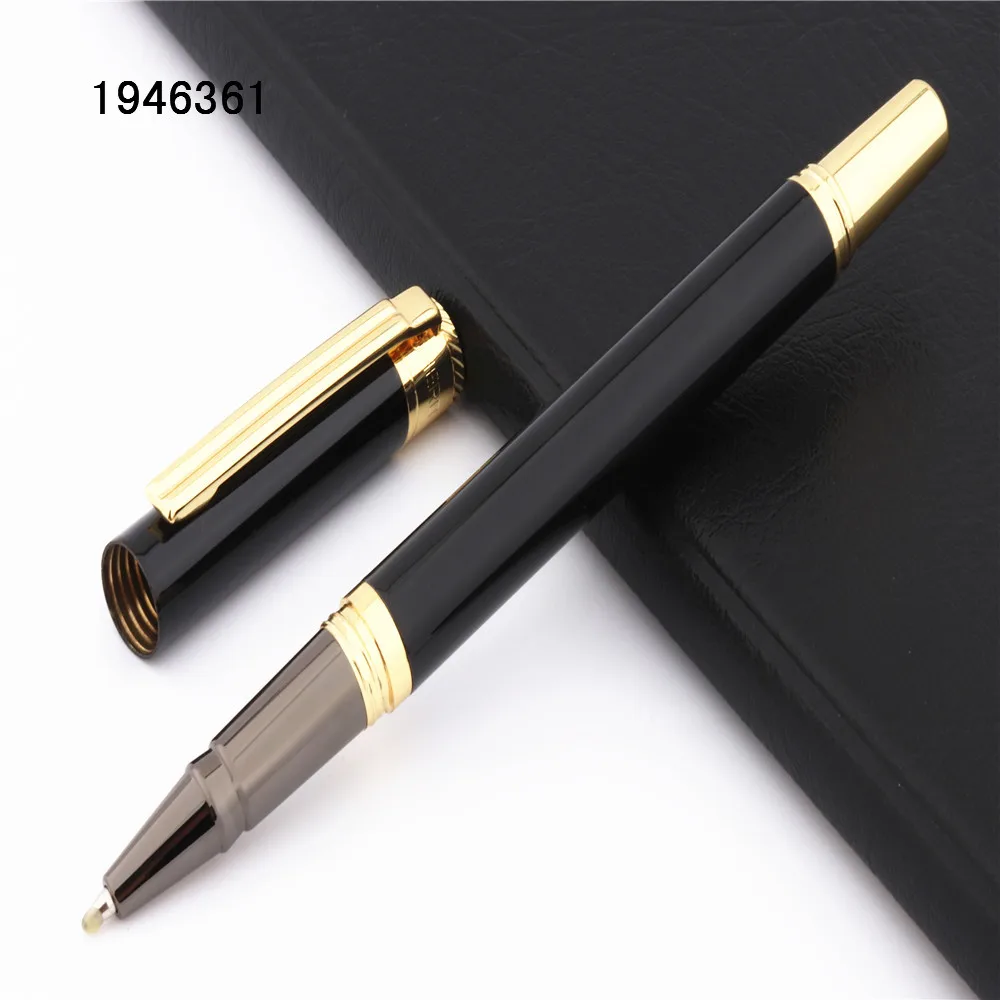 Luxury pens You 7037 Gold hat Black Colour Business office Medium Nib
