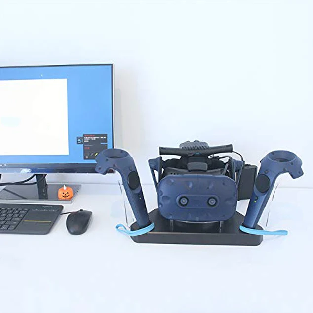 AM VR двойное зарядное устройство Магнитная зарядная станция/подставка, поддержка обновления прошивки для Ht-c Vi-ve или профессиональная гарнитура и контроллер