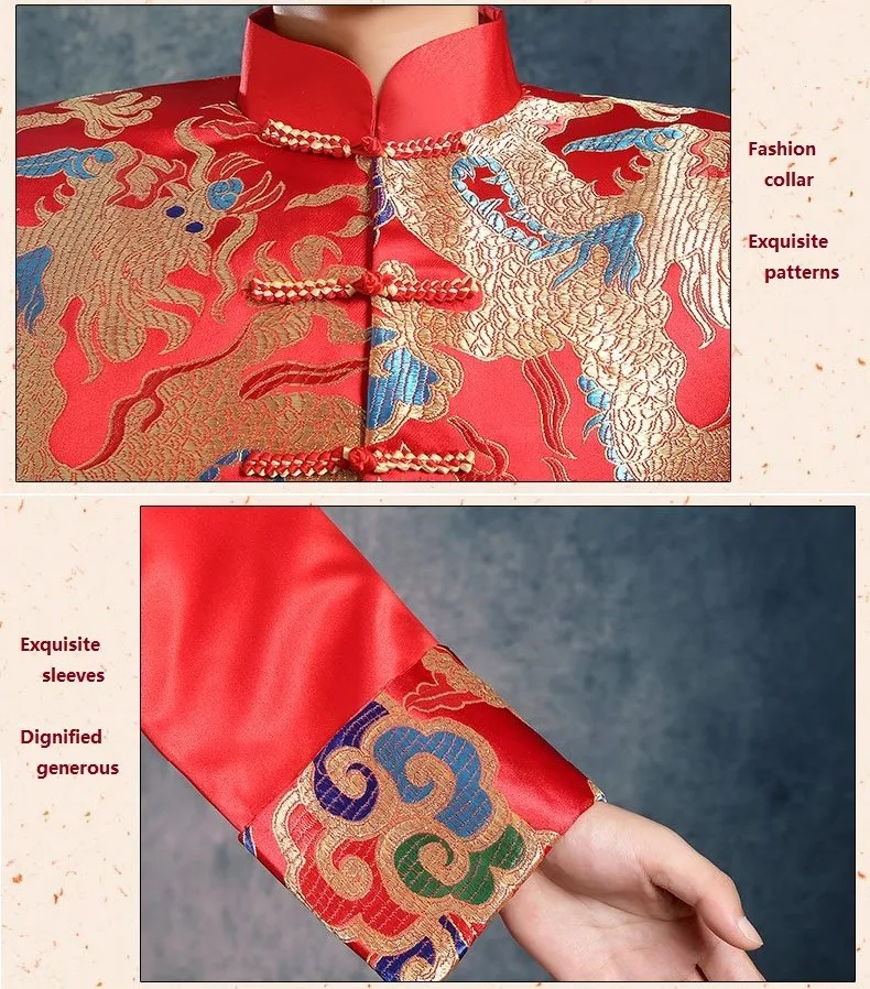 dragon embroidery traditional chinese jacket men chinese traditional men clothing costume ancient chinese clothing (18)
