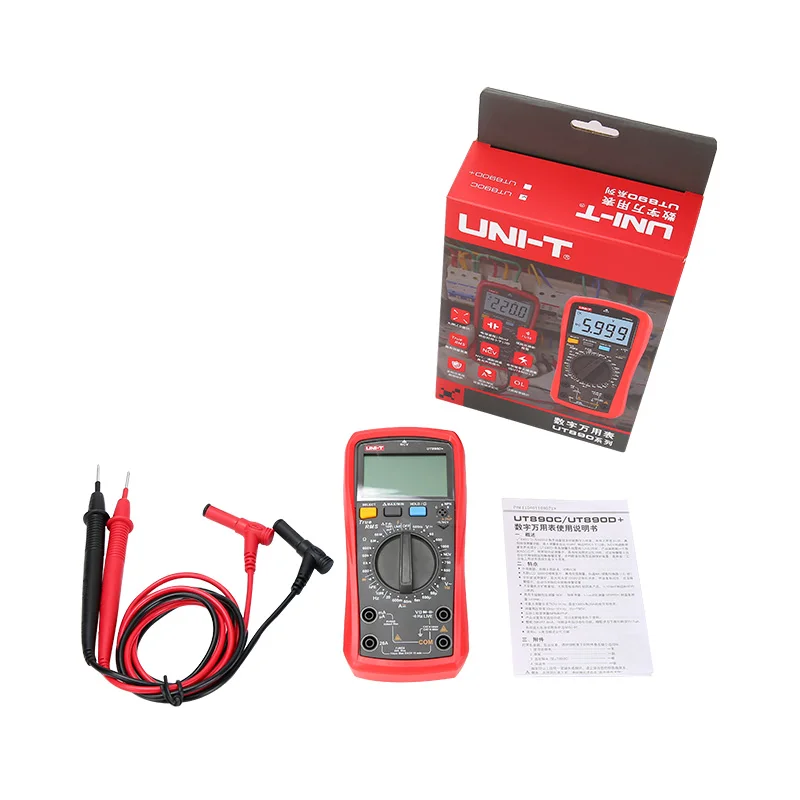 UNI-T UNI T Digital Multimeter True RMS UT890C