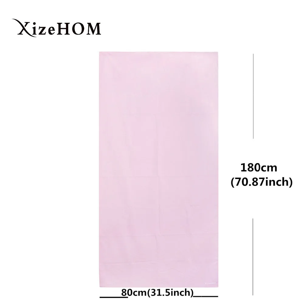 Beach Towel 80*180cm Microfiber Travel Fabric Quick Drying Outdoors Sports Swimming Camping Bath Yoga Mat Blanket Gym