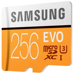 Samsung карты памяти EVO 256 ГБ Micro SD Class10 4 К Ultra HD карта памяти MicroSD C10 UHS-I Trans Flash для samsung Galaxy S8 S7