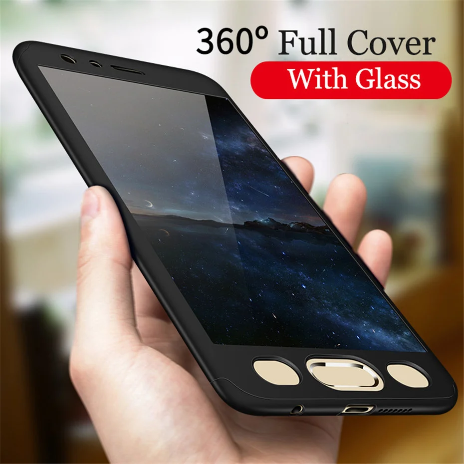 Luxury Phone Cases For Huawei Honor 9 8 Lite Nova Lite Case Glass Hard Plastic Cases For Huawei Honor 9 8 Lite Nova 3E Cover On  (10)
