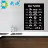 XINDI – autocollants effaçables en PVC, 45x60CM, pour tableau noir, planificateur hebdomadaire, enseignement, offre spéciale, livraison gratuite ► Photo 2/4