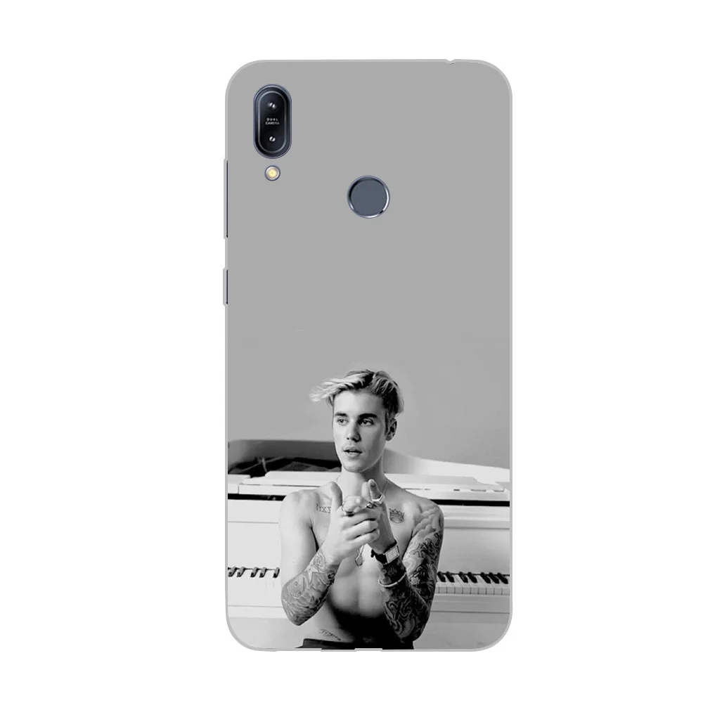 ciciber Justin Bieber for ASUS ZenFone Max Pro M2 ZB631KL ZB633KL Soft TPU Phone Case for Zenfone 3 Max Live GO ZC520TL ZB501KL