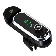 High-quality Vehicular Bluetooth Wireless Player Car Charger Mobile Phone Holder Support Hands-free Phone Call & FM Radio