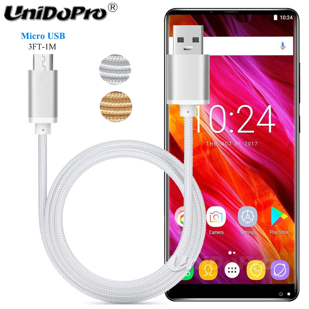 Быстрое зарядное устройство Micro USB 3 фута для Oukitel Y4800 C11 C12 Pro U17 U19 K5 J6 C4 C5 C8 C9|Зарядные