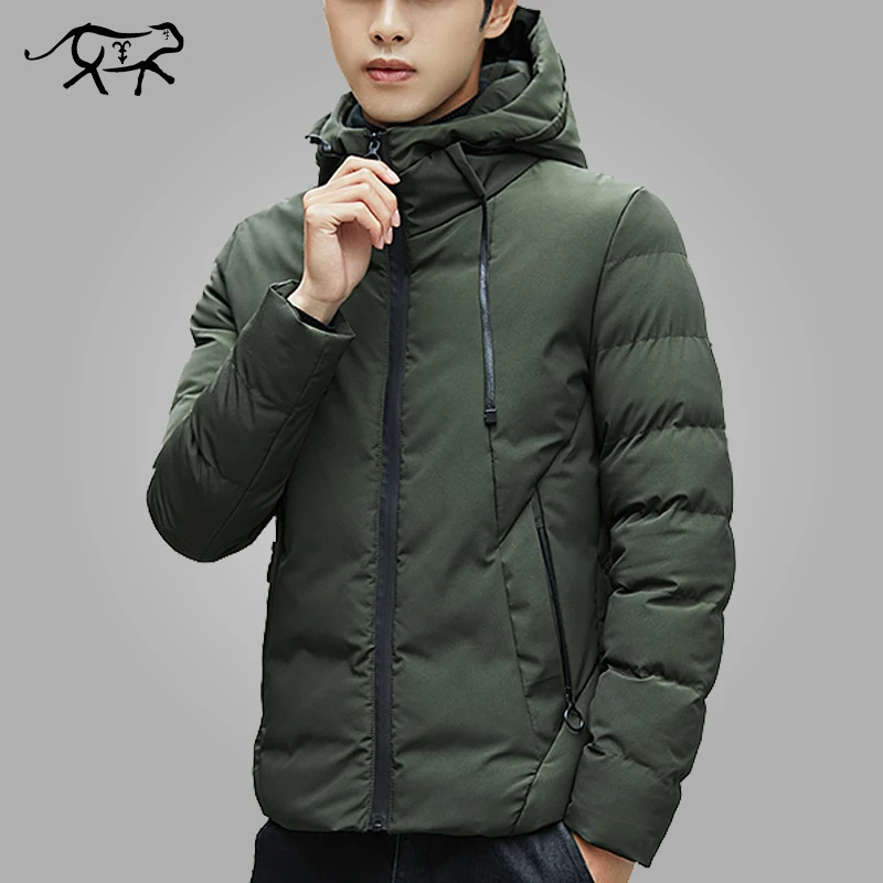 

New Brand Winter Jacket Men Clothes 2018 Warm Overcoat Slim fit Fashion Casual Parkas Male Jacket And Coat Man Hoodies Outerwear