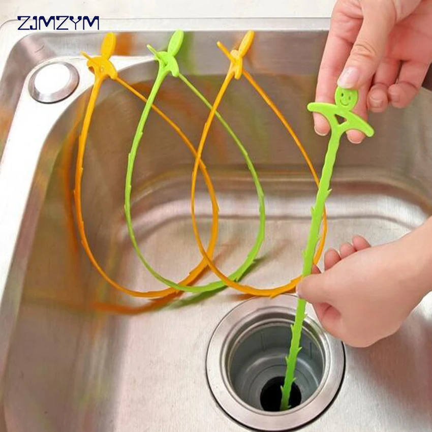 

1pc Bathroom Hair Sewer Filter Drain Cleaners Outlet Kitchen Sink Drian Filter Strainer Anti Clogging Floor Removal Clog Tools