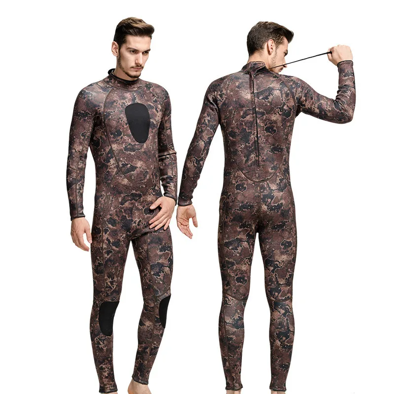SBART Professional Spearfishing Wetsuit 3MM Neoprene Surfing Camo