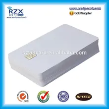 Высокое качество 1000 шт. белый ПВХ пустой смарт-карты с AT24C02 чип