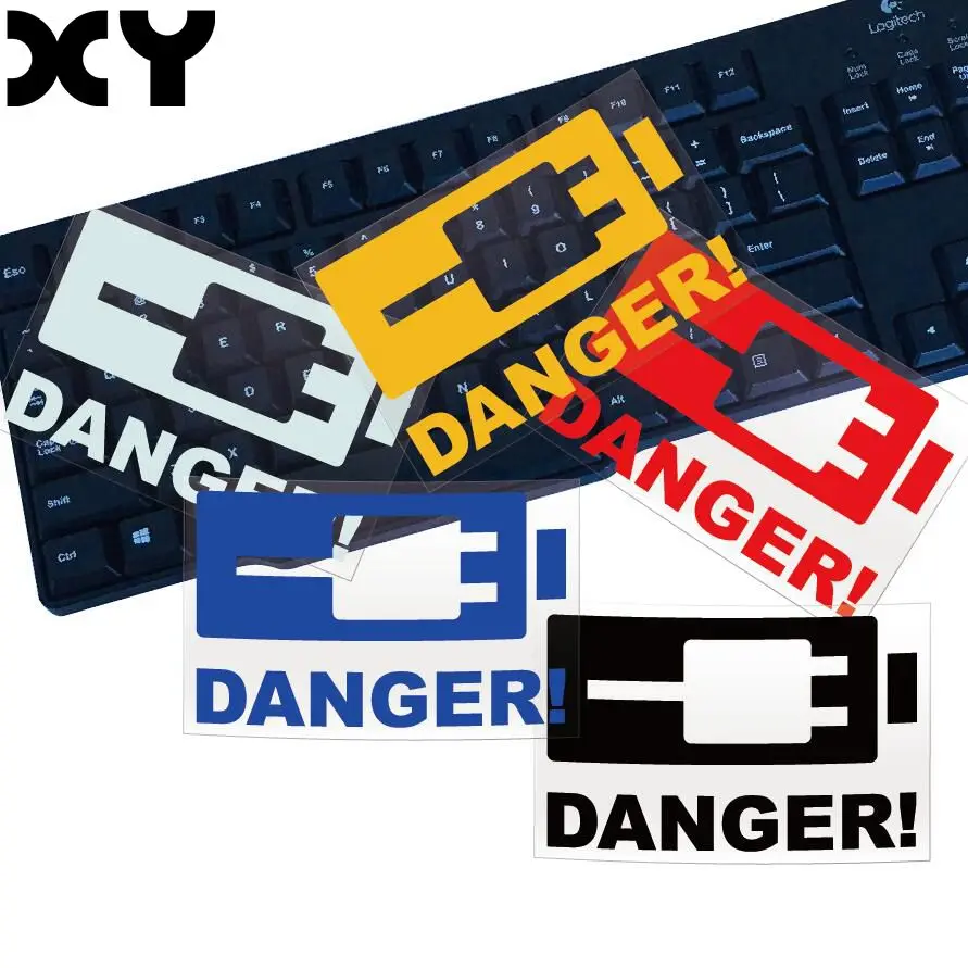 

Car Stickers High Quality Stickers For Car Accessories Car Styling Motorcycle Stickers Decals Danger Waterproof Reflective Type