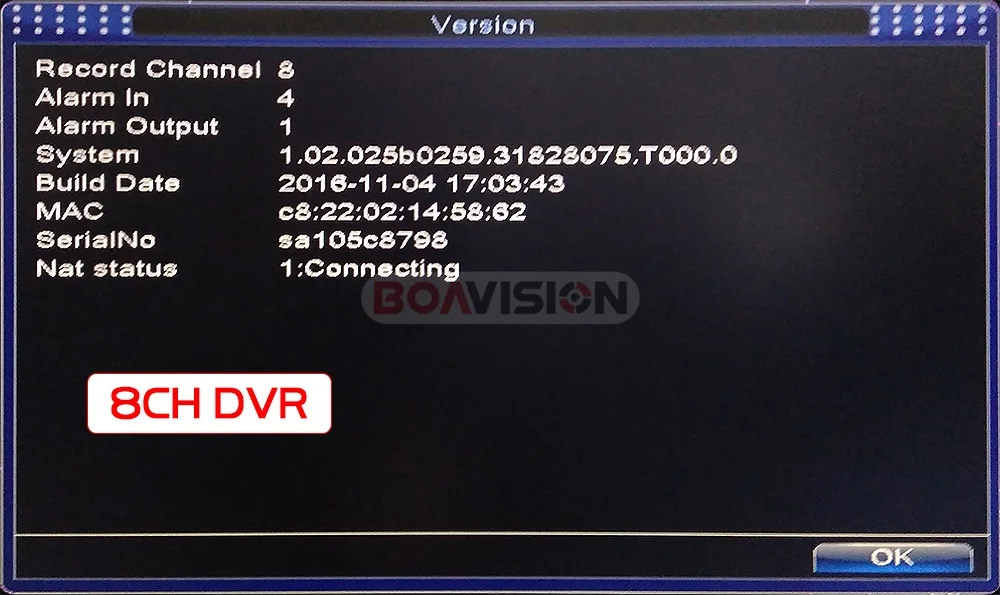 16 8CH 1080P DVR