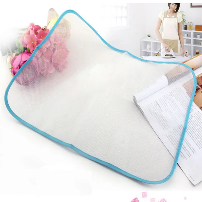 New 1 PC Ironing Mat Heat Resistant Ironing Cloth Protective Insulation Pad-hot Home Ironing Mat 3550cm #3d10 (10)