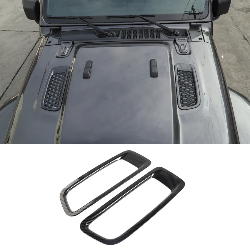 JXKaFa для Jeep Wrangler JL 2018 + Автомобильный передний капот украшение рамка отделка