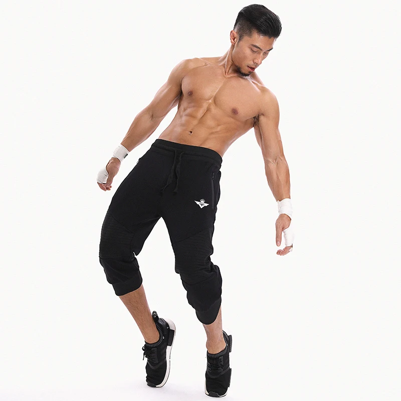 Shark bay New Brand Hot Sale Cotton men's Leisure shorts Men Breathable Comfortable Tights Men Sporting Quick Dry Shorts