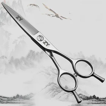 

6 Inch Hair Scissors Professional Japanese Stainless Steel Hairdressing Shears For Salon Barber High-quality Silver