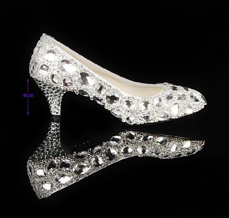 Г. Роскошные женские свадебные модельные туфли на высоком каблуке свадебные туфли обувь для выпускного вечера с бриллиантами великолепный дизайн, королевские украшения