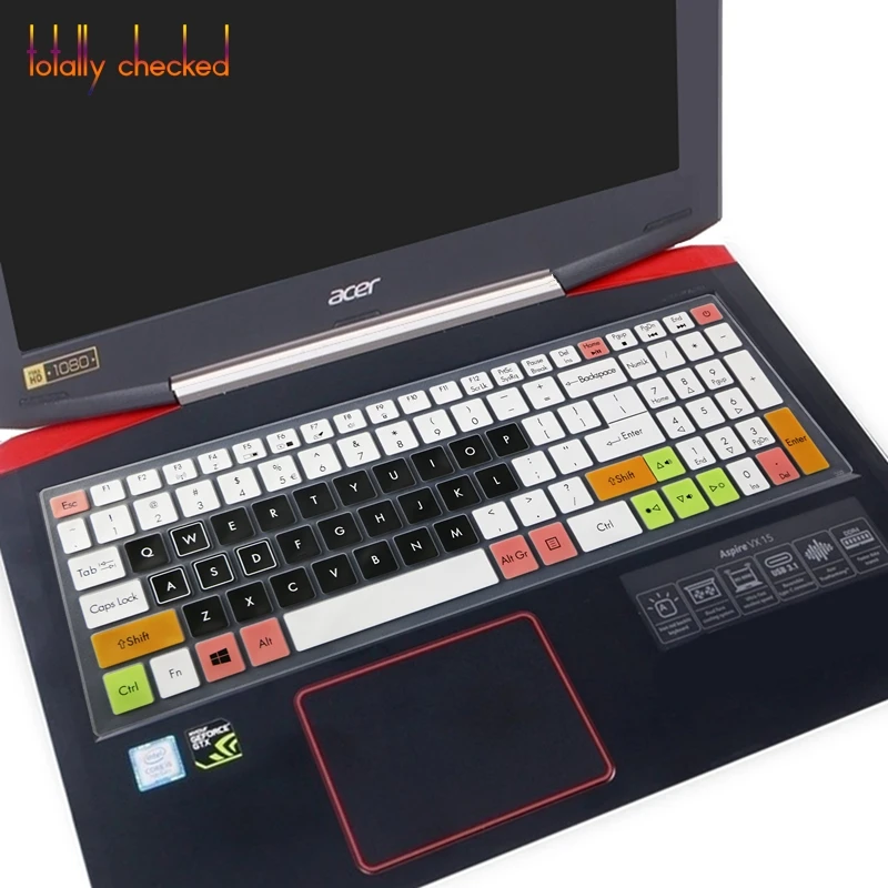 Для acer деталь нитро-двигателя Himoto Redcat 5 AN515-42 AN515 42 AN515-52 AN515 42, 51, 52, модель 51ez 51by 791p 15,6 силиконовый чехол для клавиатуры для ноутбука Защитная крышка