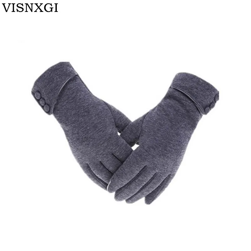 VISNXGI Keep Warm Gloves Full Fingers Mittens Woman Winter Gloves