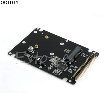 

mSATA to 2.5" 44PIN IDE HDD SSD mSATA to PATA Converter Adapter Card with Case