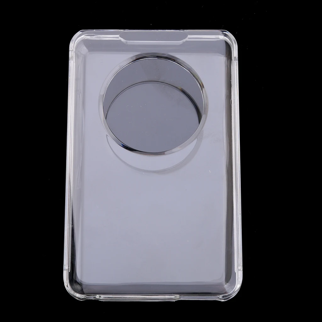 Portable High Quality PC Transparent Classic Hard Case for iPod Classic 80GB/120GB/New 160GB Plastic Screen Protectors