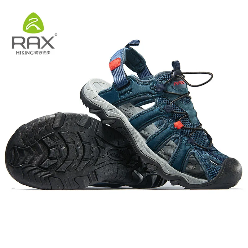Rax/мужские треккинговые ботинки; дышащие легкие уличные спортивные сандалии; мужские пляжные кроссовки; быстросохнущие мужские туфли для рыбалки; 466