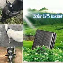 Солнечный gps трекер для животных никогда не выключается удаляет сигнализацию водонепроницаемый с воротником для собаки коровы Овцы и автомобиля gps+ LBS+ wifi бесплатное приложение