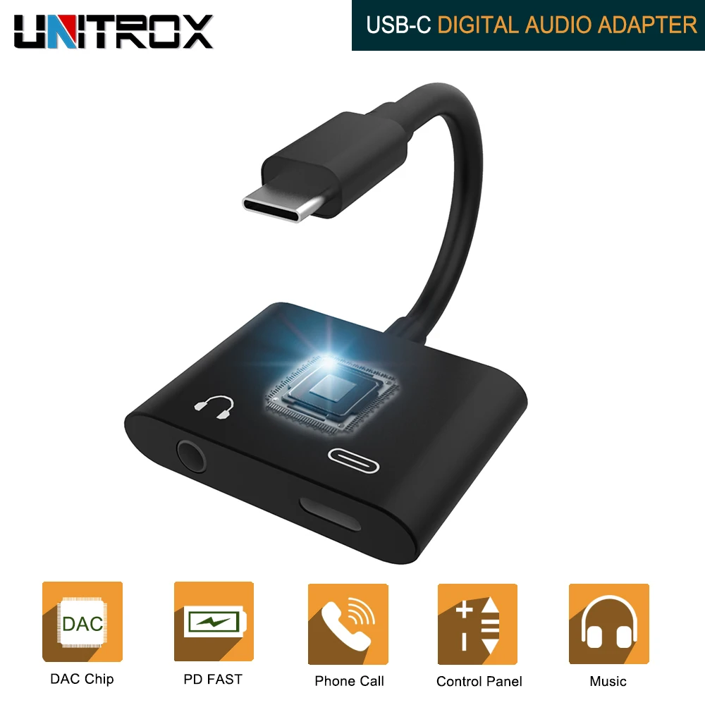 

2 in 1 USB C Male to 3.5mm Digital Audio Adapter Female Stereo Earphone Fast Charging For iPad Pro Huawei P20 Google Pixel 2 2XL