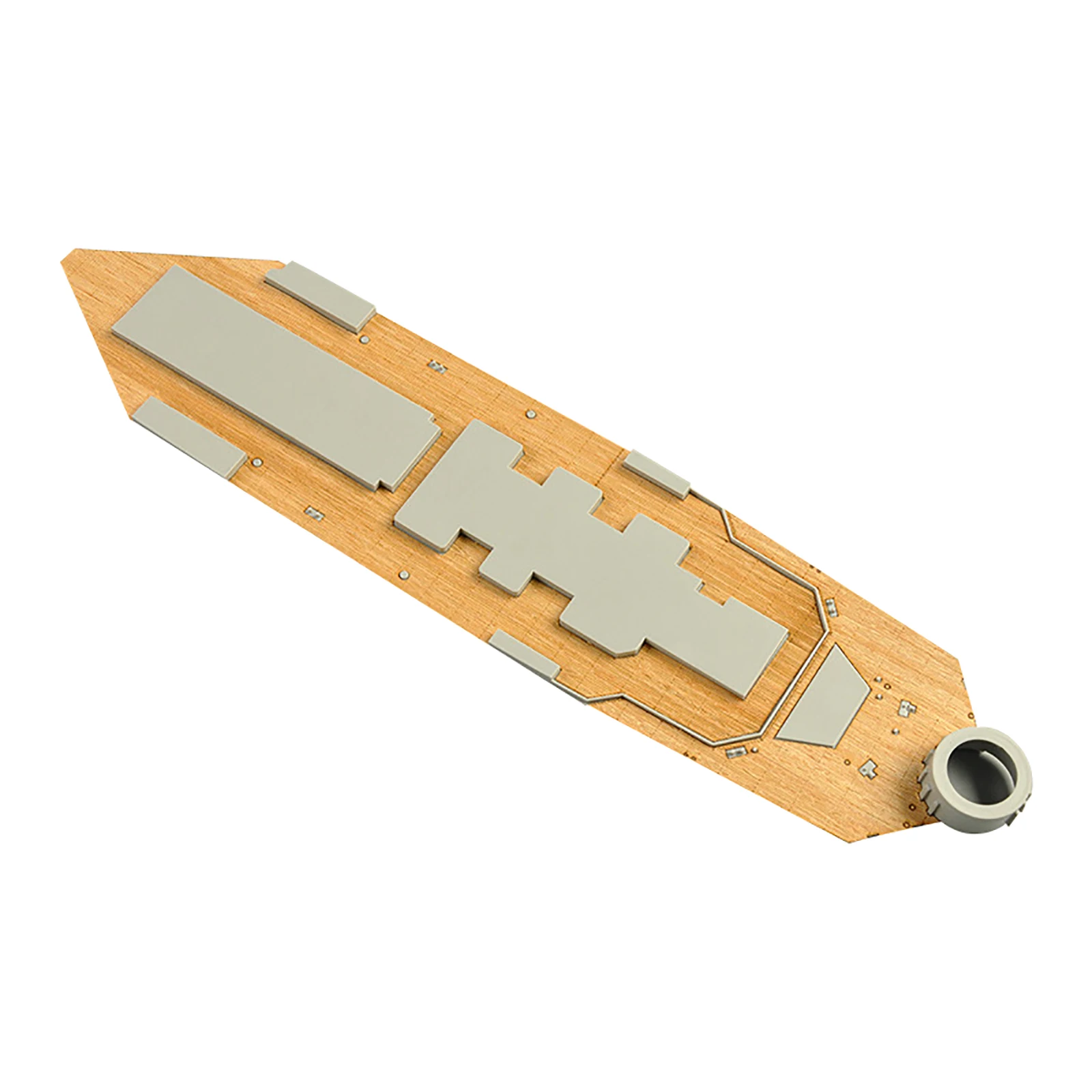 Деревянная колода для Trumpeter масштаб 05302 1/350 модель корабля HMS HOOD CY350007