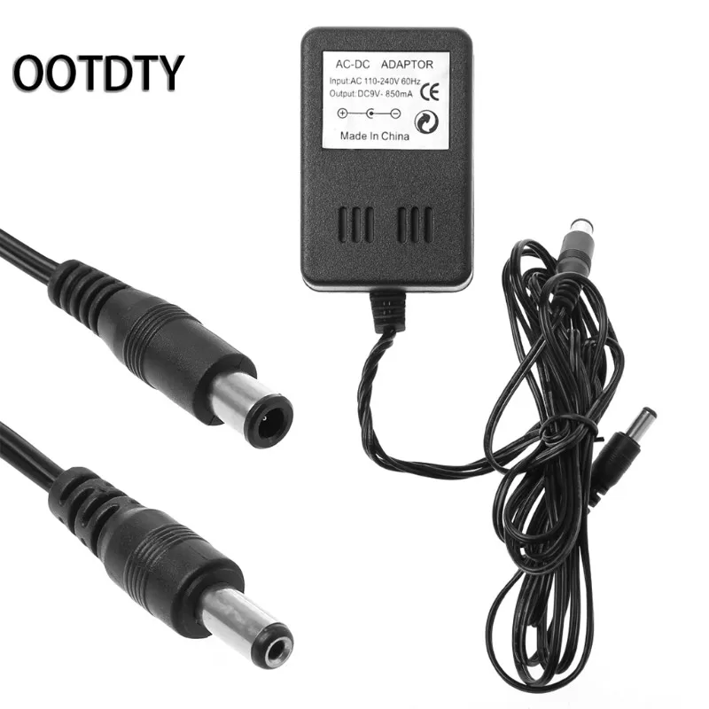 

OOTDTY Power Adapter 3-In-1 US Plug AC Power Adapter Cable For NES Super Nintendo SNES Sega Genesis 1