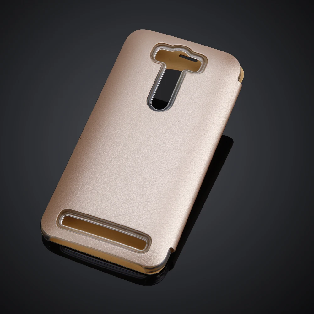 Хит продаж 2019 смарт чехол с окошком для сна и быстрого просмотра Asus ZenFone 2 Laser ZE500KL