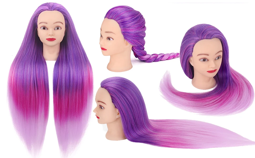 29," обучение на манекене волосы на голову косметологическая кукла для укладки волос Парикмахерская манекеновая голова с волосами