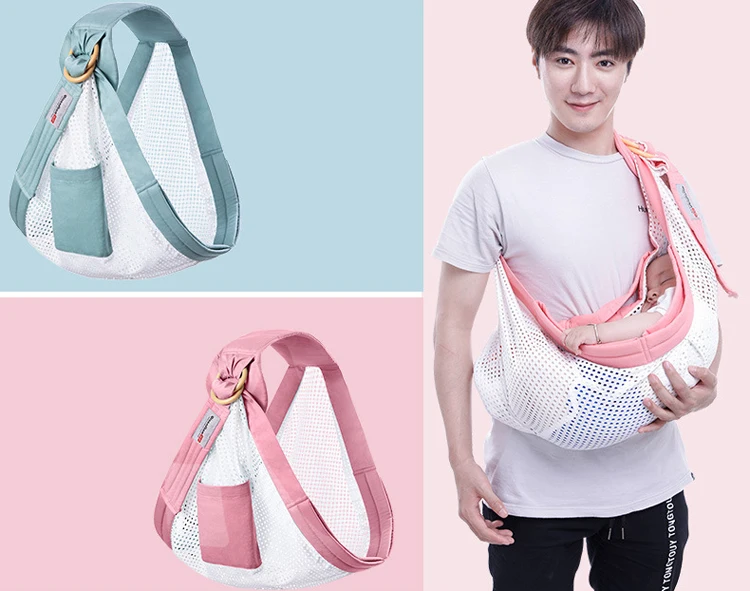 Functional-Baby-Sling-Carrier-Canguru-Porte-Bebe-Ergonomicas-Breathable-Portable-Baby-Backpack-Wrap-Mother-Nursing-Cover-Summer-021