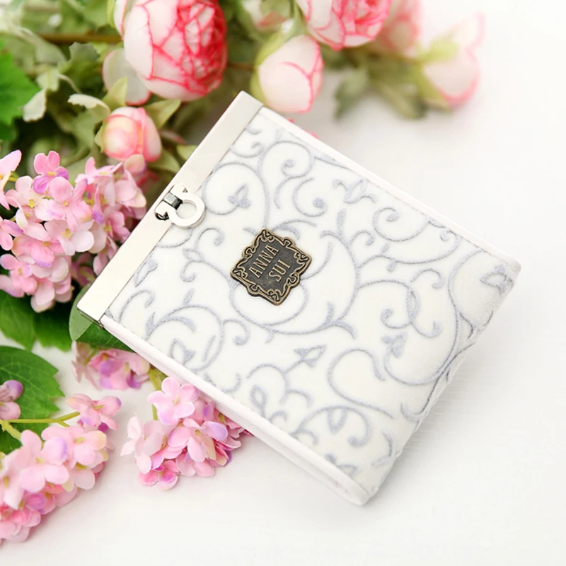  Embossing Women Wallets Designer 2016 Fashion Women Bags Cash Holder Ultra-Thin Female Short Wallet mini Card Bag Ladies Purse 