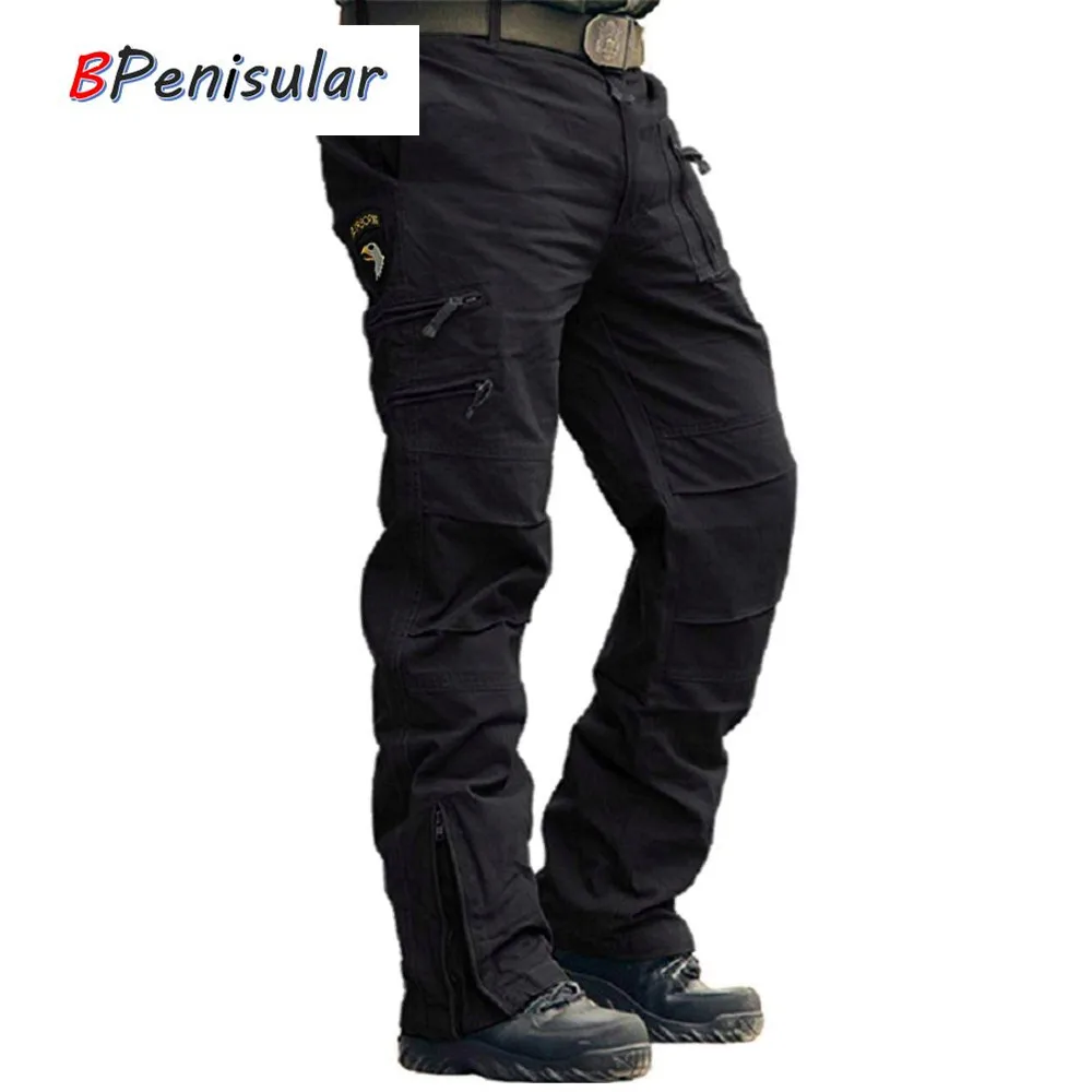 Tactical Pants 101 Airborne Casual Pants Khaki Paintball Plus Size Cotton Pockets Military Army Cam