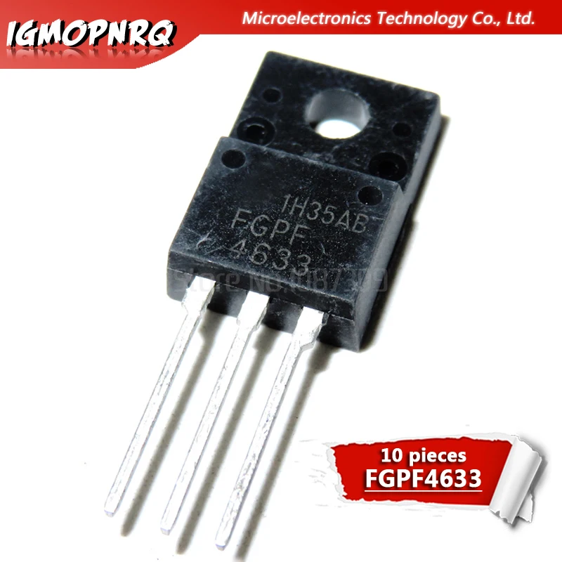 10pcs FGPF4633 TO 220F FGPF4633 TO 220 new original-in Integrated ...